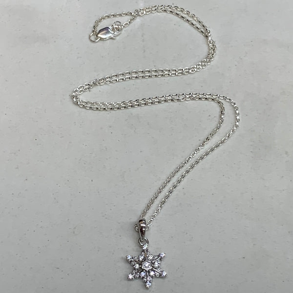 Crystal Snowflake necklace